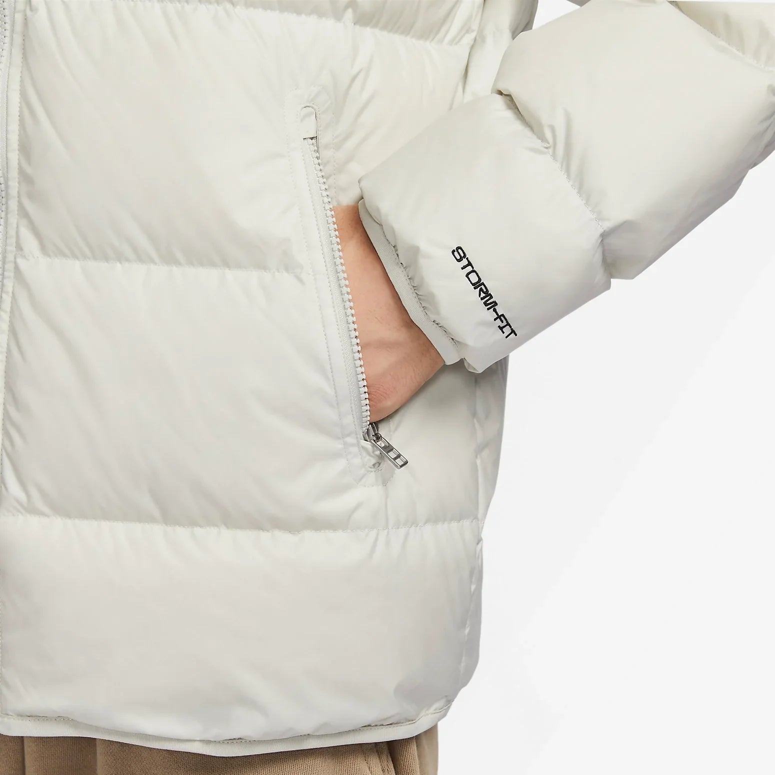 Windrunner Men's Storm-FIT Hooded Puffer Jacket (Khaki)