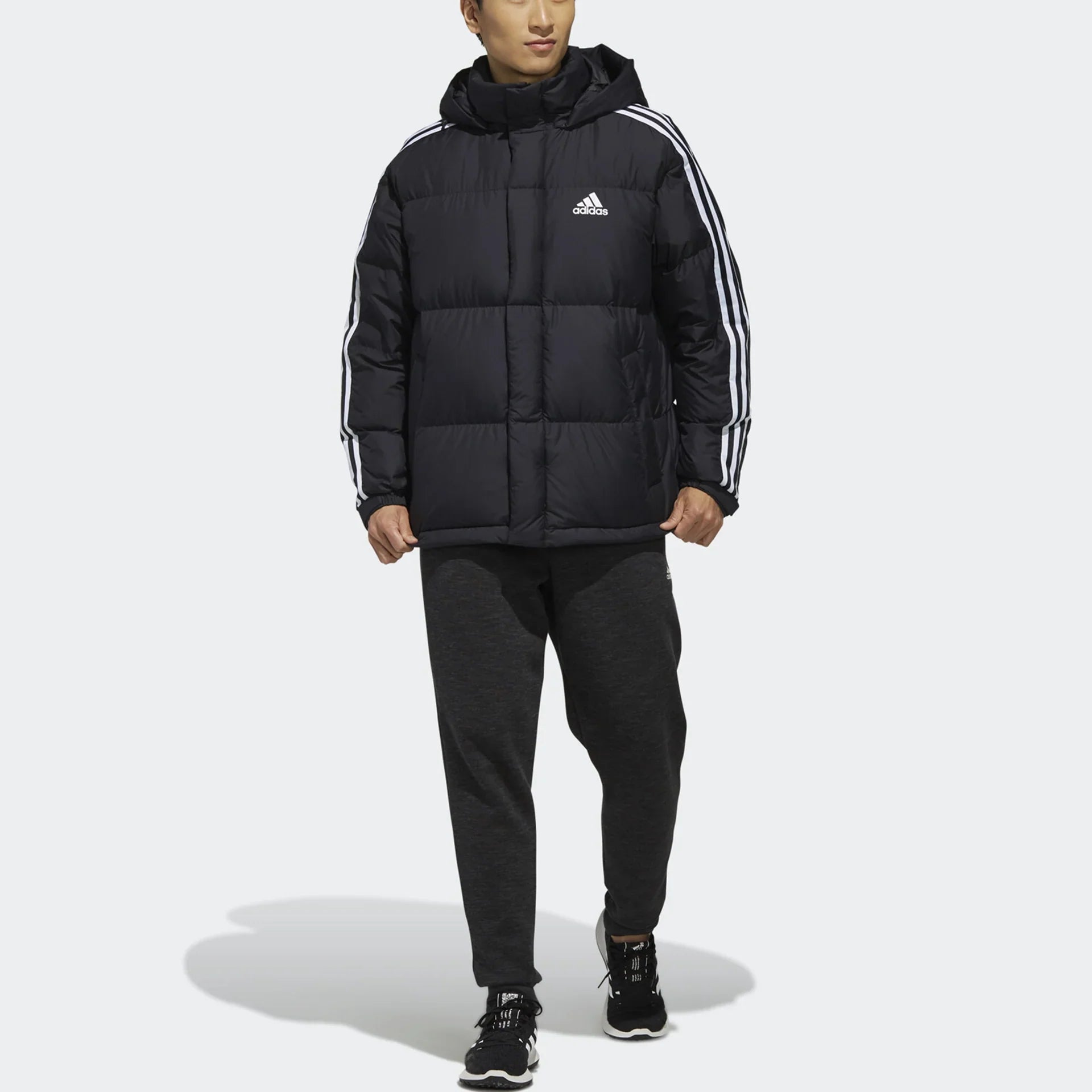 Puff Down Men's hooded down Jacket