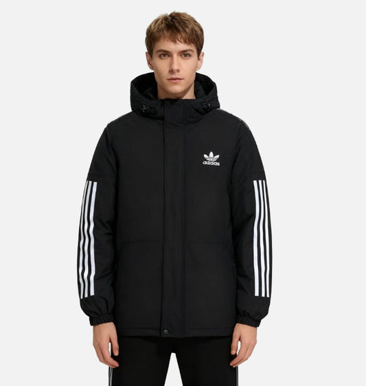 Men's winter sports hooded jacket