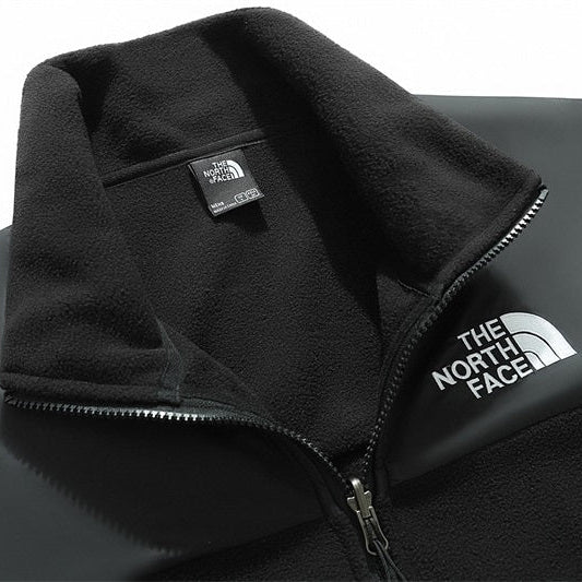 Men’s Denali-Style Fleece Jacket with Woven Chest Panel